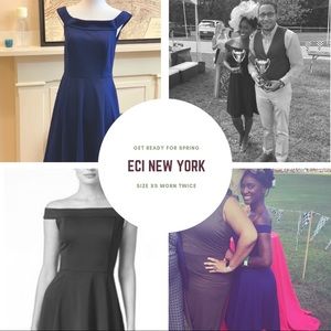 XS Navy Blue Spring/Summer Dress